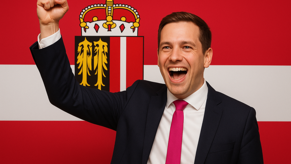 Titelbild zu „NEOS-Sensation in Oberösterreich: Felix Eypeltauer rockt die Landtagswahlen!“