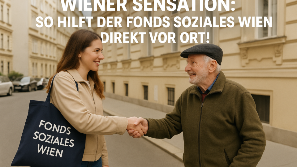 Titelbild zu „Wiener Sensation: So hilft der Fonds Soziales Wien direkt vor Ort!“