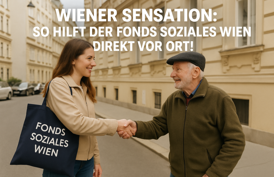 Titelbild zu „Wiener Sensation: So hilft der Fonds Soziales Wien direkt vor Ort!“